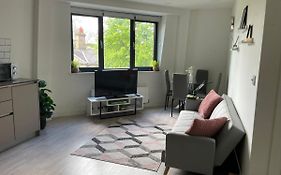 Modern Suite- Bedford City Centre With Free Gym & Parking